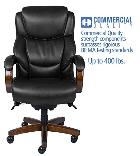 LaZBoy-45833A-La-Z-Boy-Delano-Chair-BigTall-Traditions-Executive-Office-Black