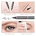 Winged Eyeliner Pencil Stamp - Perfect Cat Eye Vamp Liquid Black Quick Flick Wingliner Waterproof Stencil Wing Long Lasting Smudgeproof Natural Smooth 2 in 1 Duel End (1 Pack)