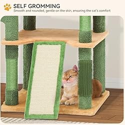 YITAHOME 76in Tall Cactus Cat Tree Tower with