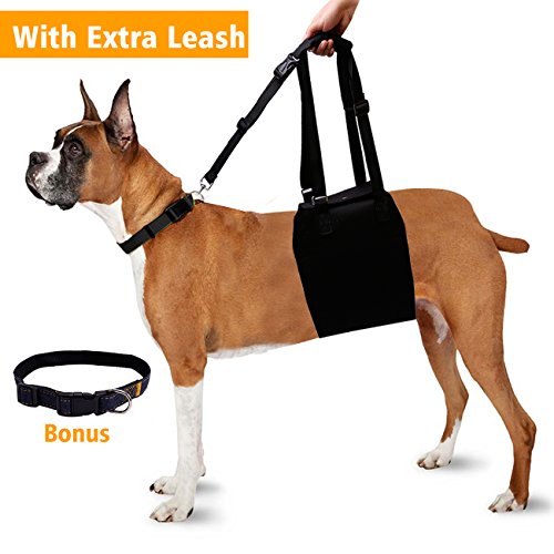Adjustable Dog Lift Support Sling Support Harness for Front OR Back