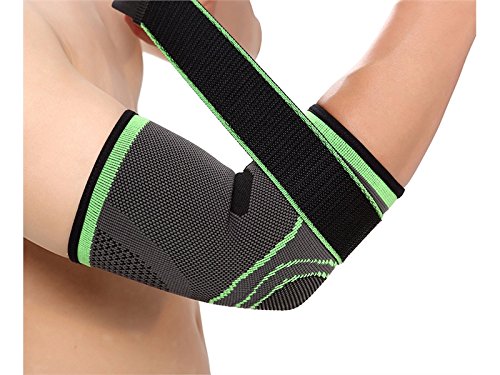 Huasen Sports Safe Guard Fitness Elbow Sleeve Elbow Compression Sleeve Elbow Support for Men Cycling Sports