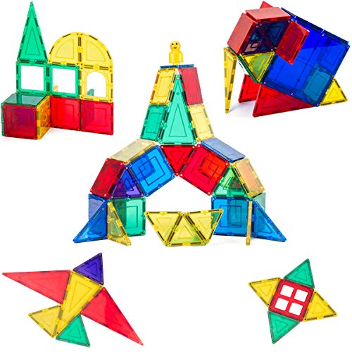 cossy 72 Pcs Tiles, 3D Building Block Set with Rivets