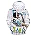 Mingning Ynw Melly 3D Digital Printed Casual Men and Women Hoodies Long Sleeve Unisex Sweatshirt G XL