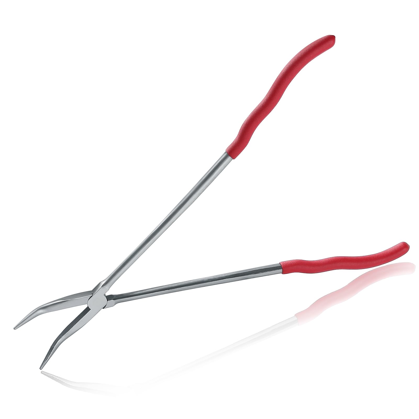SPEEDWOX 16-Inch 45 Degree Extra Long Needle Nose Pliers Curved Nose Pliers Angle Long Needle Nose Pliers Long Nose Pliers Long Reach Pliers Bent Nose Pliers Long Pliers Bent Needle Nose Pliers