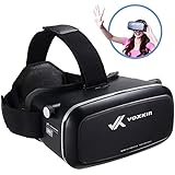 Virtual Reality Headset 3D VR Glasses by Voxkin – High Definition Optical Lens, Fully Adjustable Strap, Focal and Object Distance – Perfect VR Headset for iPhone, Samsung and any Phones 3.5" to 6"