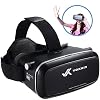 Virtual Reality Headset 3D VR Glasses by Voxkin – High Definition Optical Lens, Fully Adjustable Strap, Focal and Object…