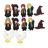 YaqinZ 12pcs Shoe Charms for Croc & Bracelet Wristband Kids Party Birthday Gifts #047