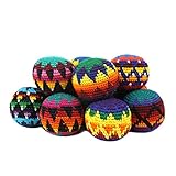 Peruvian Arts Hacky Sack Assorted Color- Set of 20