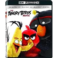The Angry Birds Movie (4K UHD + Blu-ray 3D + Blu-ray + UV Combo)
