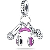 Pandach 925 Sterling Silver Charms for Bracelets Necklace with 5A CZ Stones Dangle Pendant Bead Jewelry Beads Gifts for Women