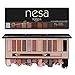 Serseul Eyeshadow Palette Matte and Shimmer 12 Color Highly Pigmented Eye Makeup Palette Creamy Texture Blendable Long Lasting Cruelty Free Nude B