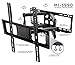 Mount-It! Full Motion TV Wall Mount | Dual Arm Articulating TV Mount | Low Profile Flat Screen Bracket with Tilt and Swivel | Fits 32-55 Inches TV, VESA Compatible up to 400 x 400mm | 88 Lbs Capacity