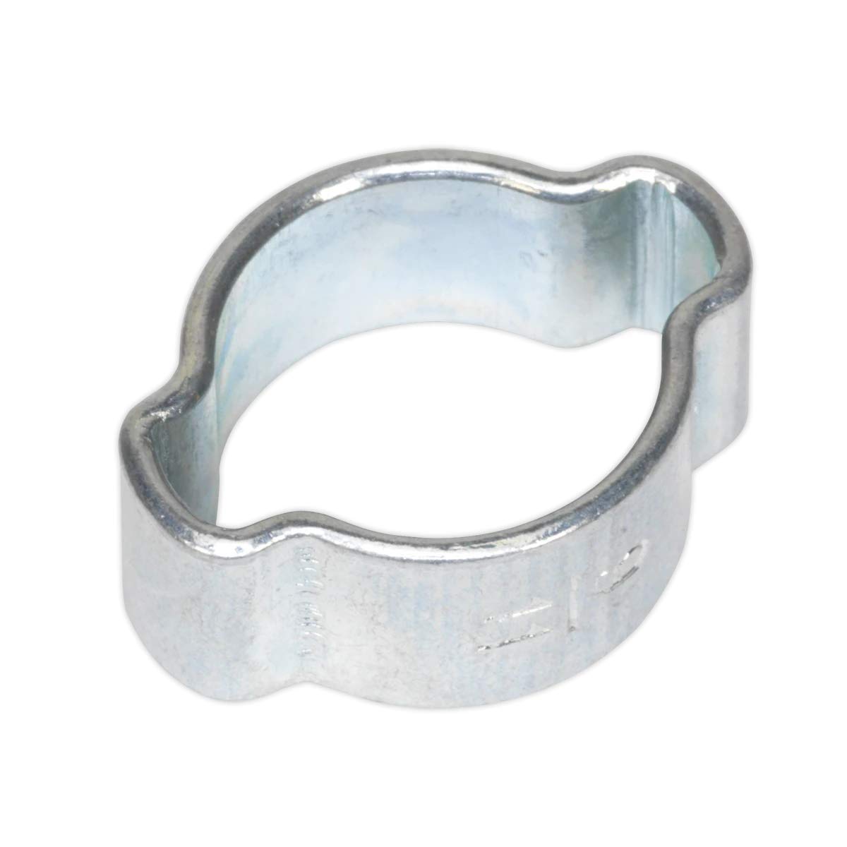 Sealey OCDE911 O-Clip Double Ear 9-11mm Pack of 25, Silver