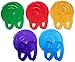 Beistle 60 Whirls Assorted Colors 5 Count