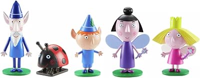 Ben & Holly Collectable 5 Figure Pack Wise Old Elf Nanny Plum Mini Figures