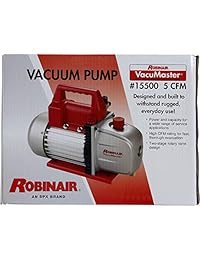 Bomba de aspiradora económica (15500) Vacumaster, de 2 etapas, 5 CFM Robinair