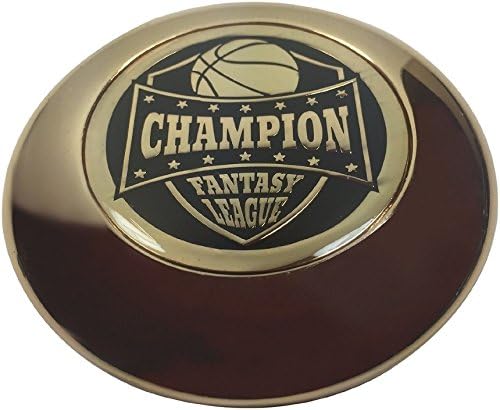 Fantasy Basketball Trophy Paperweight - Solid Metal!