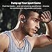 Bluetooth Earbuds, TaoTronics Sport Headphones with Adjustable Earhooks, Wireless Earphones for Running Gym Workout (IPX6 Waterproof & SweatProof, aptX Lossless Sound, 8 Hours Playtime)