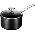 Le Creuset Toughened Nonstick PRO Saucepan With Glass Lid, 2 qt.