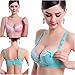 ETOSELL Womens Underwire Drop Clip Nursing Bra Modal Cotton Maternity Bra