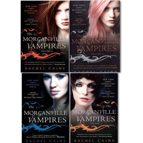 Rachel Cain the Morganville vampires collection 8 titles in 4 Books set. ((Glass House and the Dead Girls' Dance, Lord of Misrule and Carpe Corpus, Midnight Alley and Feast of Fools & Fade out and Kiss of Death)