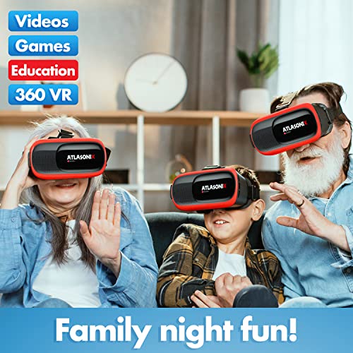 VR Headset for Phone with Controller Virtual Reality Game System