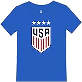 Icon Sports Official US Women's National Soccer Team Cotton T-Shirt - Unisex Kids