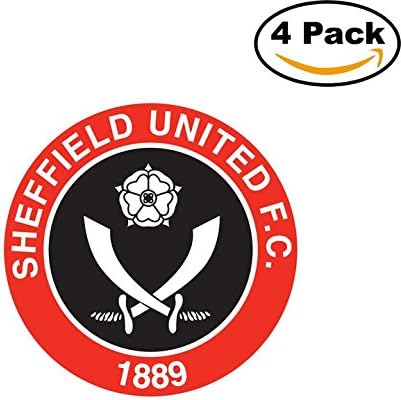 Sheffield United Fc Soccer Football Fc Decal Logo 4 Stickers 4x4