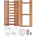 STNDRD. Bamboo Wood Shoe Rack Organizer, Stylish Shoe Rack Made from Sustainable Bamboo (1-Pack)