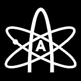 Amazon.com: EvolveFISH Atheist Inside Weatherproof Vinyl Decal - [White ...