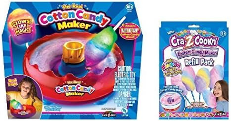 Cra-Z-Art Cotton Candy Maker &amp; Refill Pack by The Real