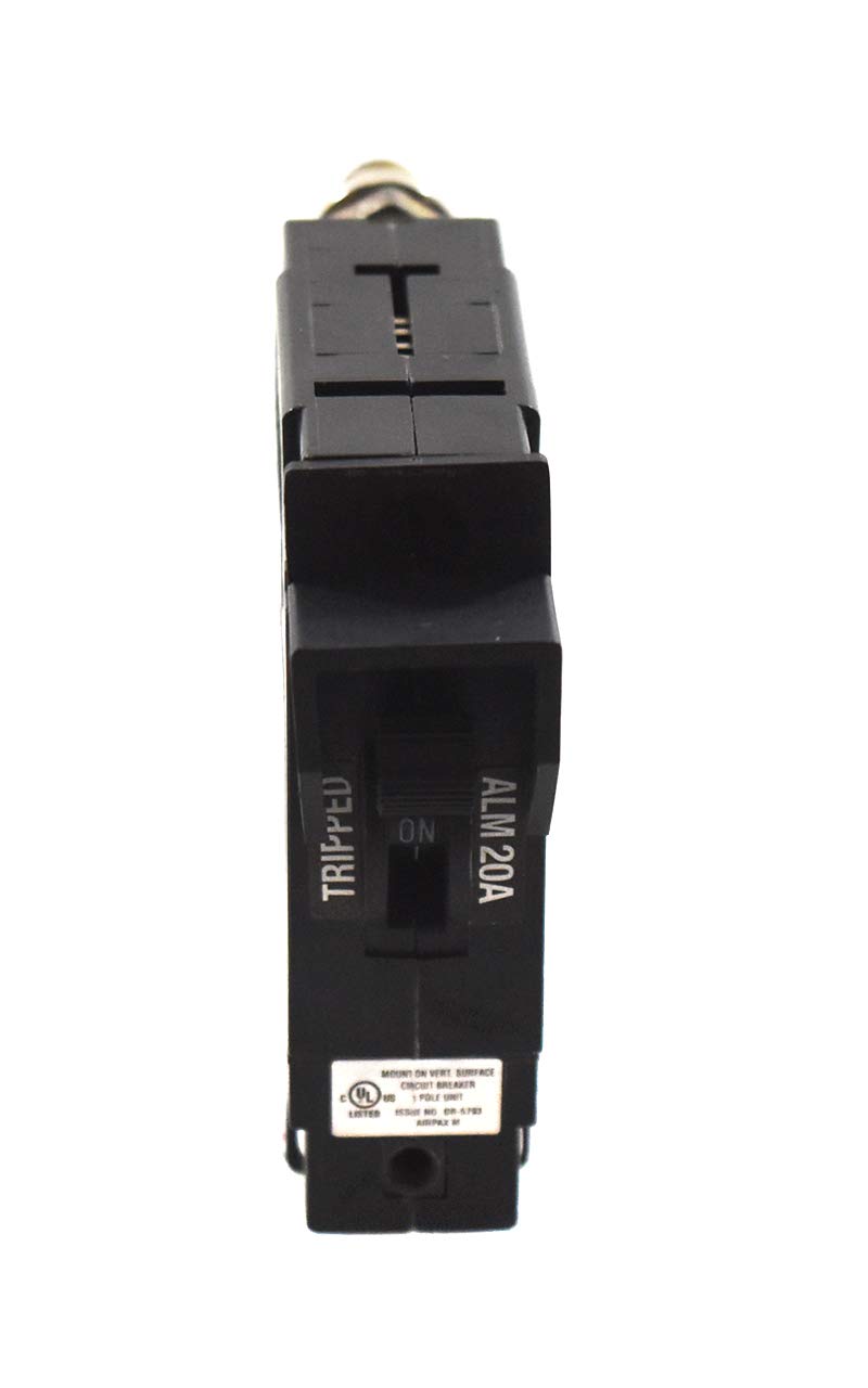 Airpax 407998186 DC Bullet Circuit Breaker 1/pkg 20A 80V 1P 10000AIC
