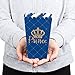 Big Dot of Happiness Royal Prince Charming - Baby Shower or Birthday Party Favor Popcorn Treat Boxes - Set of 12