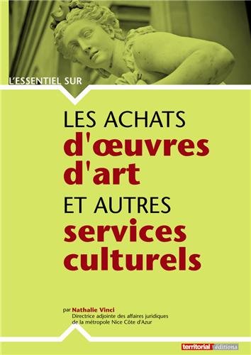 Les  achats d'oeuvres d'art et autres services culturels