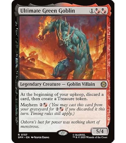 overpowered mtg cards Amazon.com: Magic The Gathering - Goblin Bushwhacker (125)