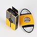 COHIBA Yellow Classic 3 Torch Jet Flame Cigar Lighter W/ Saw Blade Cutter Punch