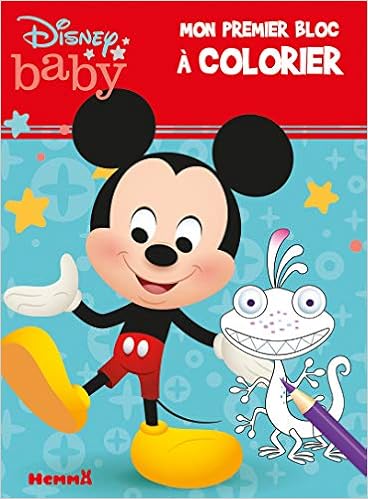 Disney Baby Mon Premier Bloc A Colorier Mickey Collectif Amazon Fr Livres