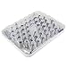 CoZroom 52-Piece Stainless Steel Cake Decorating Tube Set with Hinged Storage Box