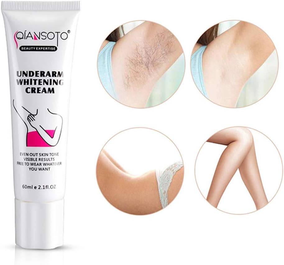 Underarm Skin Lightening Cream, Intimate Area Dark Spot Corrector Whitening Cream for Body Underarms, Armpit, Dark Knees - Image 3