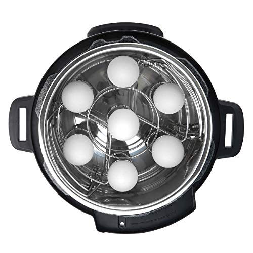 Instant Pot Official Wire Egg Racks, Set of 2, Compatible with 6quart