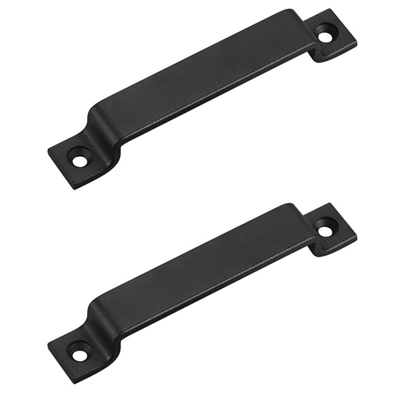 Barn Door Handle, Heavy Duty Carbon Steel Sliding Door Handle, Black High Performance Barn Door Handle, for Heavy Sliding Doors for Barns and Wooden Doors