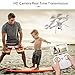 W8 4G Wifi FPV Drone Quadcopter with 720P Wide Angle Camera, Smart Follow Quadcopter Drone GPS Positioning Hovering One Key Take Off/Landing Real-time Transmission Quadcopter Aircraft (White)thumb 4