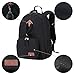 Homfu Diaper Bag Backpack Mommy Hospital Baby Bags For Boys Girl Travel Backpacks Mom Grey Dad Diaper Bag Tote Baby Registery (Black-Foldable)