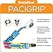 BooginHead Baby Newborn PaciGrip Pacifier Clip, Super Hero BAM! Blue/Red