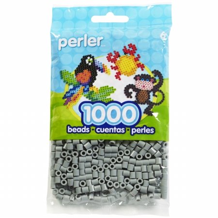 Perler Beads 1000/Pkg-Gray
