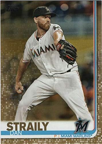 Trading Cards 2019 Topps Series 1 Gold 325 Dan Straily 2019 Cotrans Re