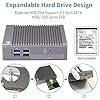 Mini PC Intel Celeron N2940 Fanless Dual-Core 2.25 GHz Windows 10 Pro Micro Desktop PC, 8GB DDR3 128GB M-SATA, 2.5 Inch…