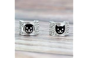 HEYGOO 2 Pack Bling Stethoscope Charms for Littman, Stethoscope Decoration Charms, Cute Animal Stethoscope Identification Tag for Nurse Doctor