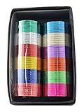 Ethnic Traditional Fashion Box of 144 Plain Indian Metal Bangles Bracelets Indian Costume Partywear Jewellery