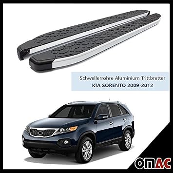 Omac Kia Sorento Trittbretter Aluminium Schwellerrohre Fur